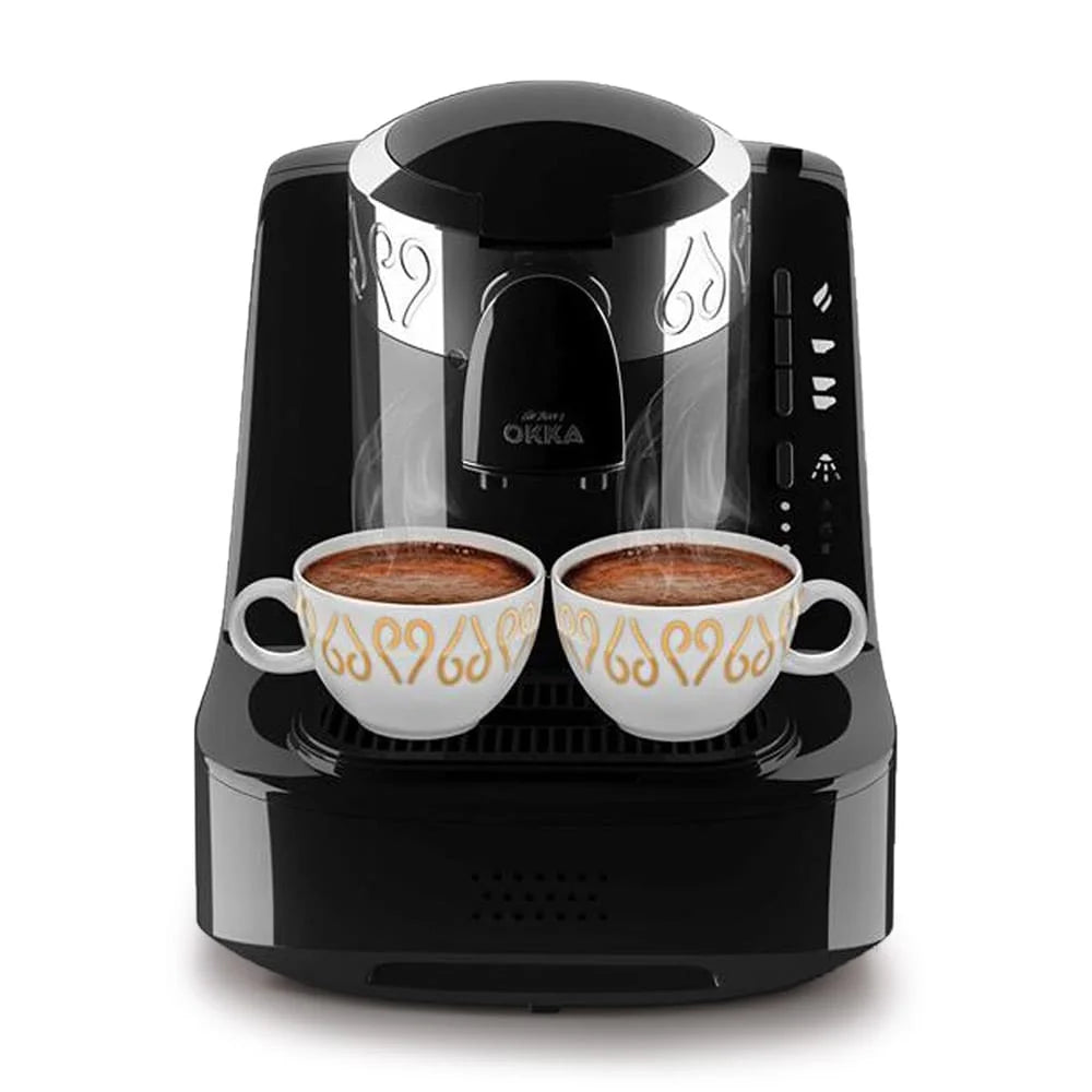 Arzum OKKA Automatic Turkish Coffee Machine – Black, Chrome